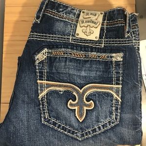 Men’s Rock Revival Rain Straight - Size 42x35